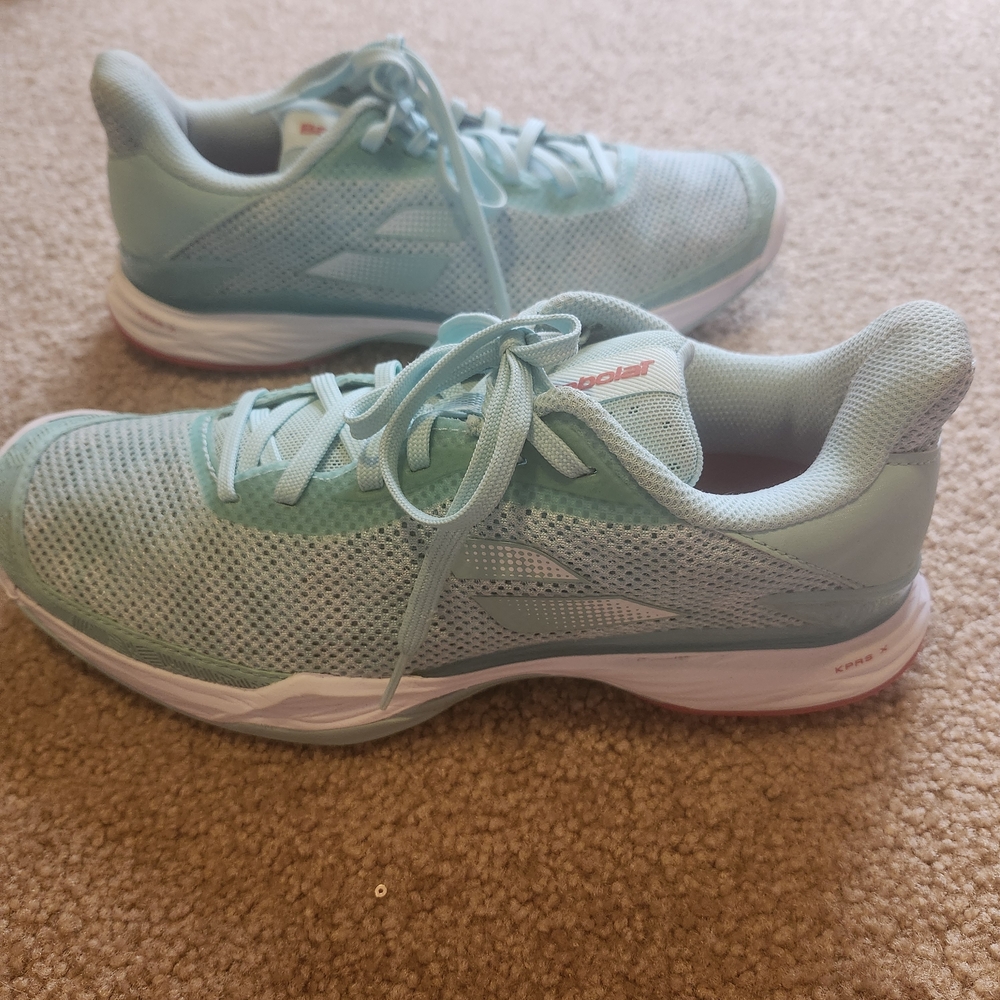 Athletic Babolat Jet Tere Womens Tennis Or Pickleball Shoes In Mint Sz 9M - Picture 4 of 7